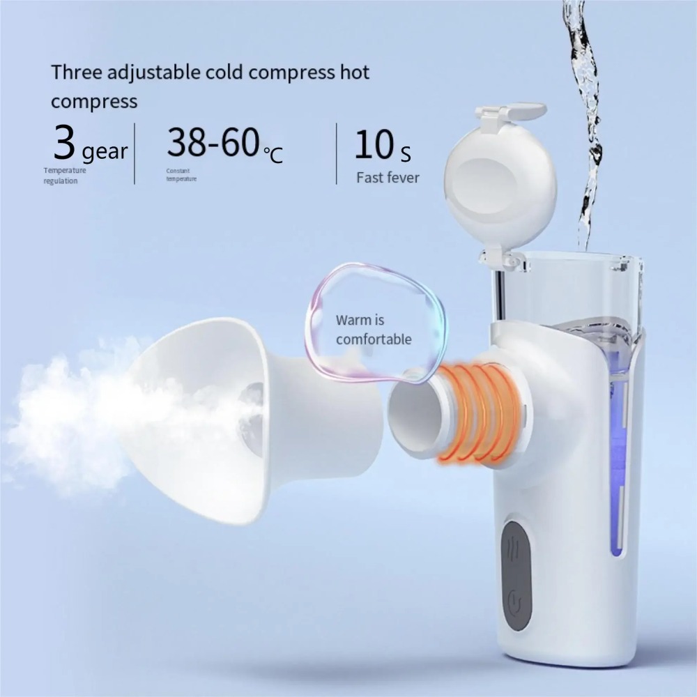 New Nano Sprayer Hot Cold Eye  - đánh giá và giá Face Steamer