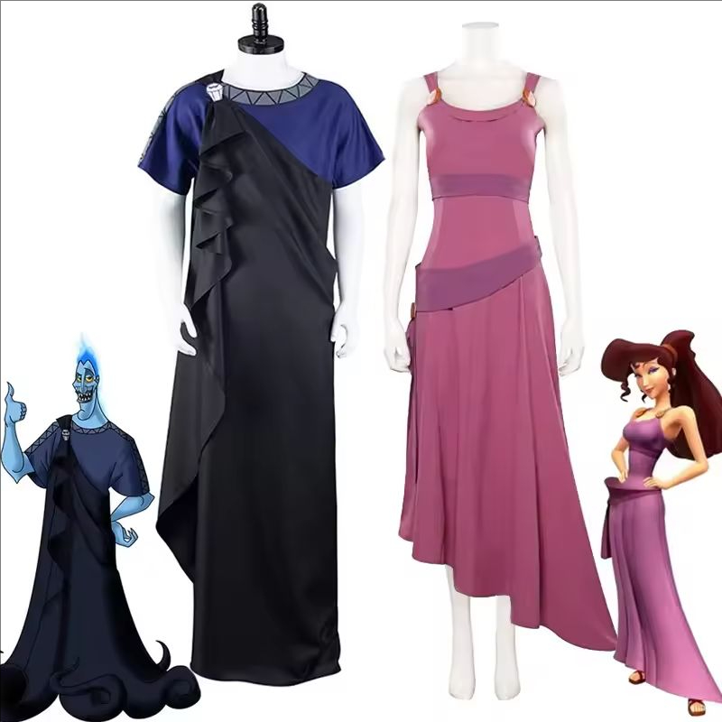 Hercules Megara Hades Cosplay  - đánh giá và giá Bathrobe