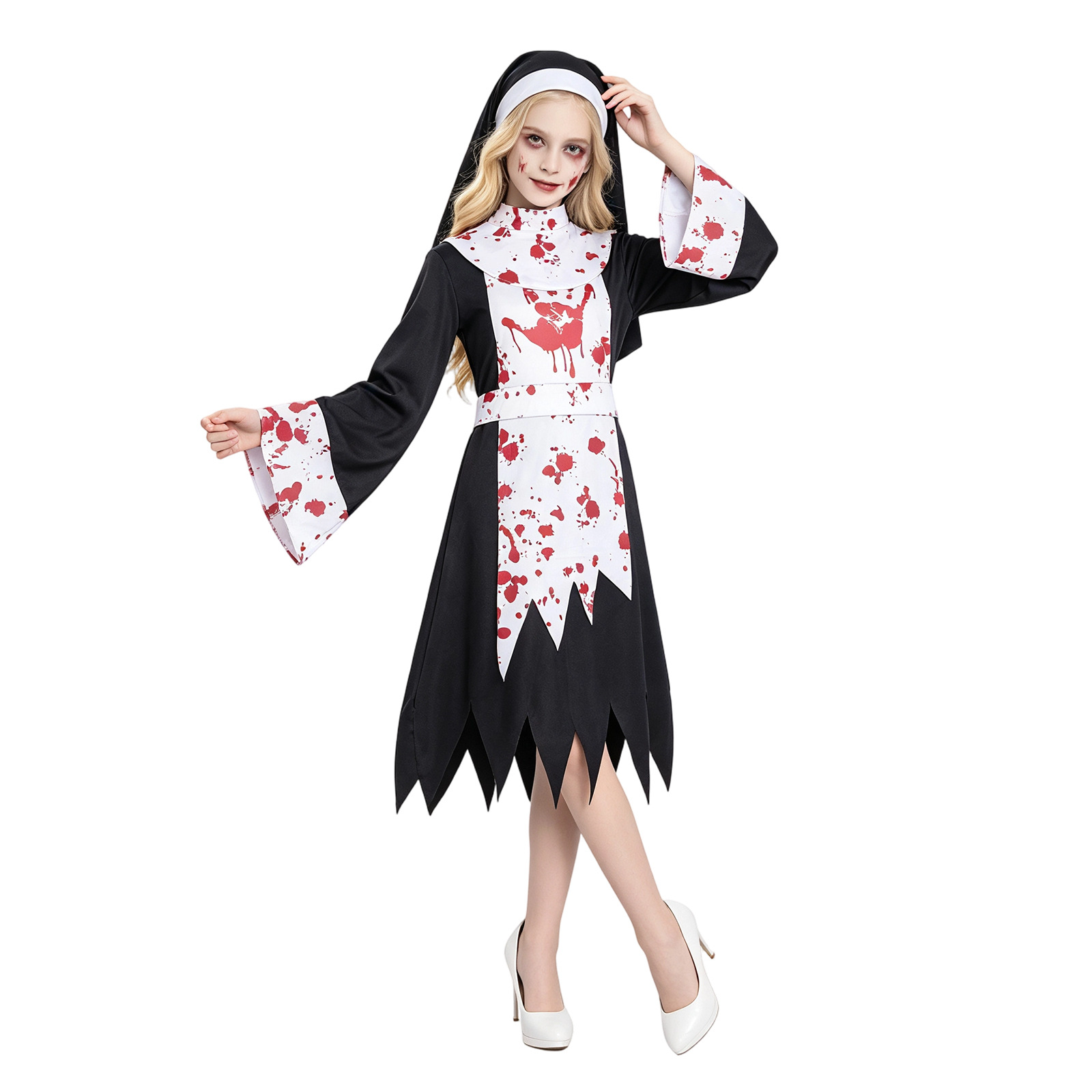 Women Kids Halloween Scary Dar - đánh giá và giá Bathrobe