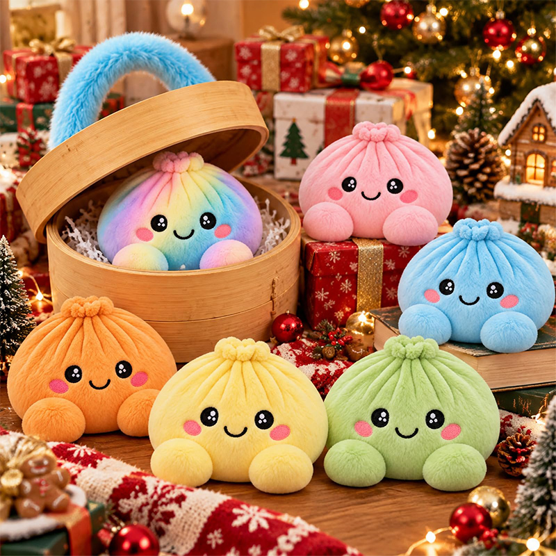Soft Plush Giant Dumpling Pill - đánh giá và giá Face Steamer