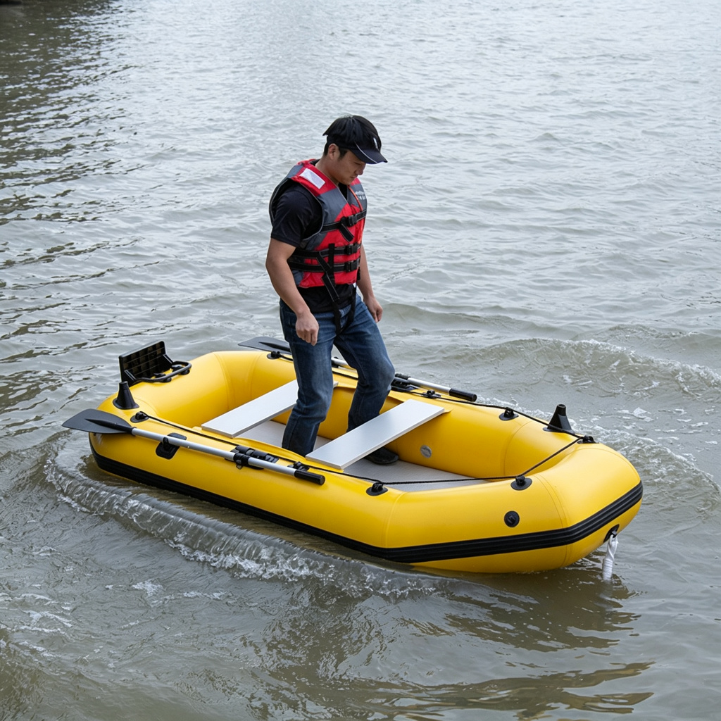 New Model Inflatable Kayak 3M  - đánh giá và giá Body Brush