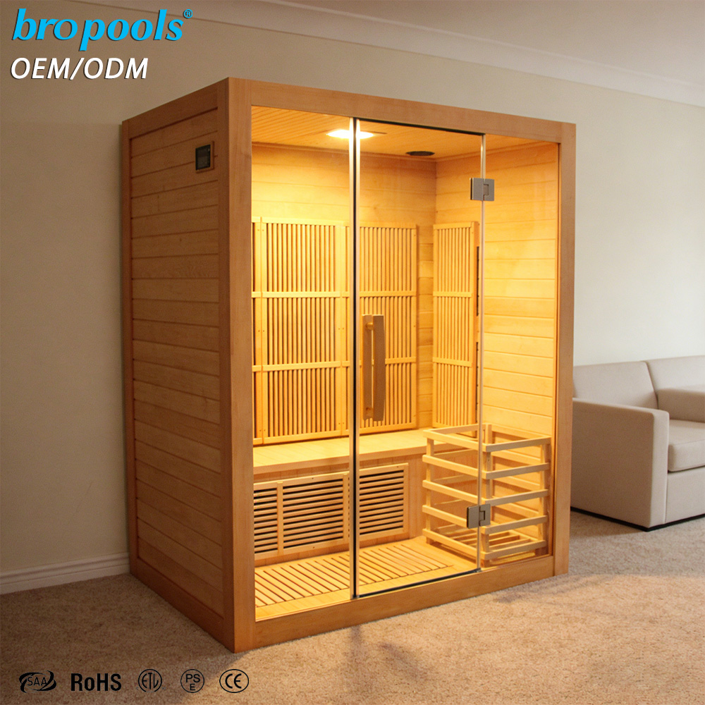 Modern Hemlock Wood Far Infrar - đánh giá và giá Spa Wellness Gym